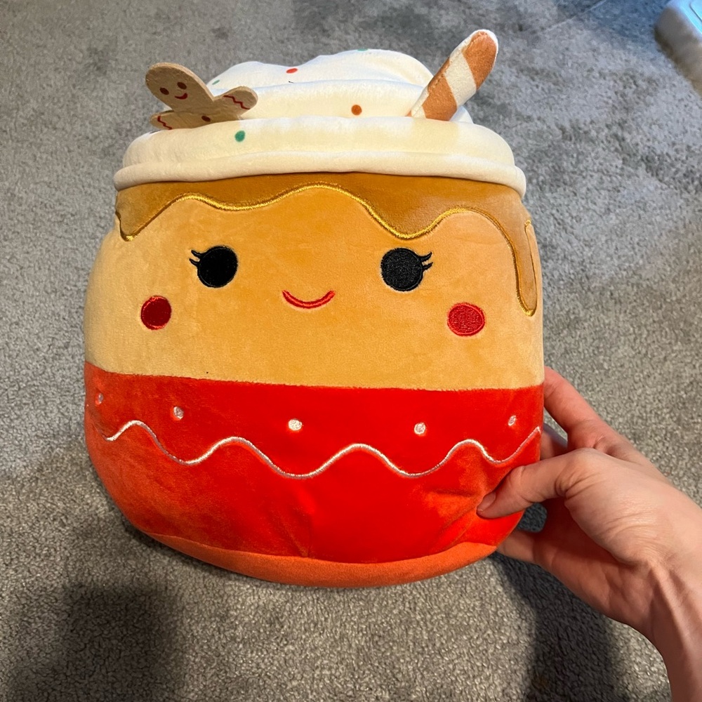 RARE Holiday themed “Ginger” Squishmallow 11 inch